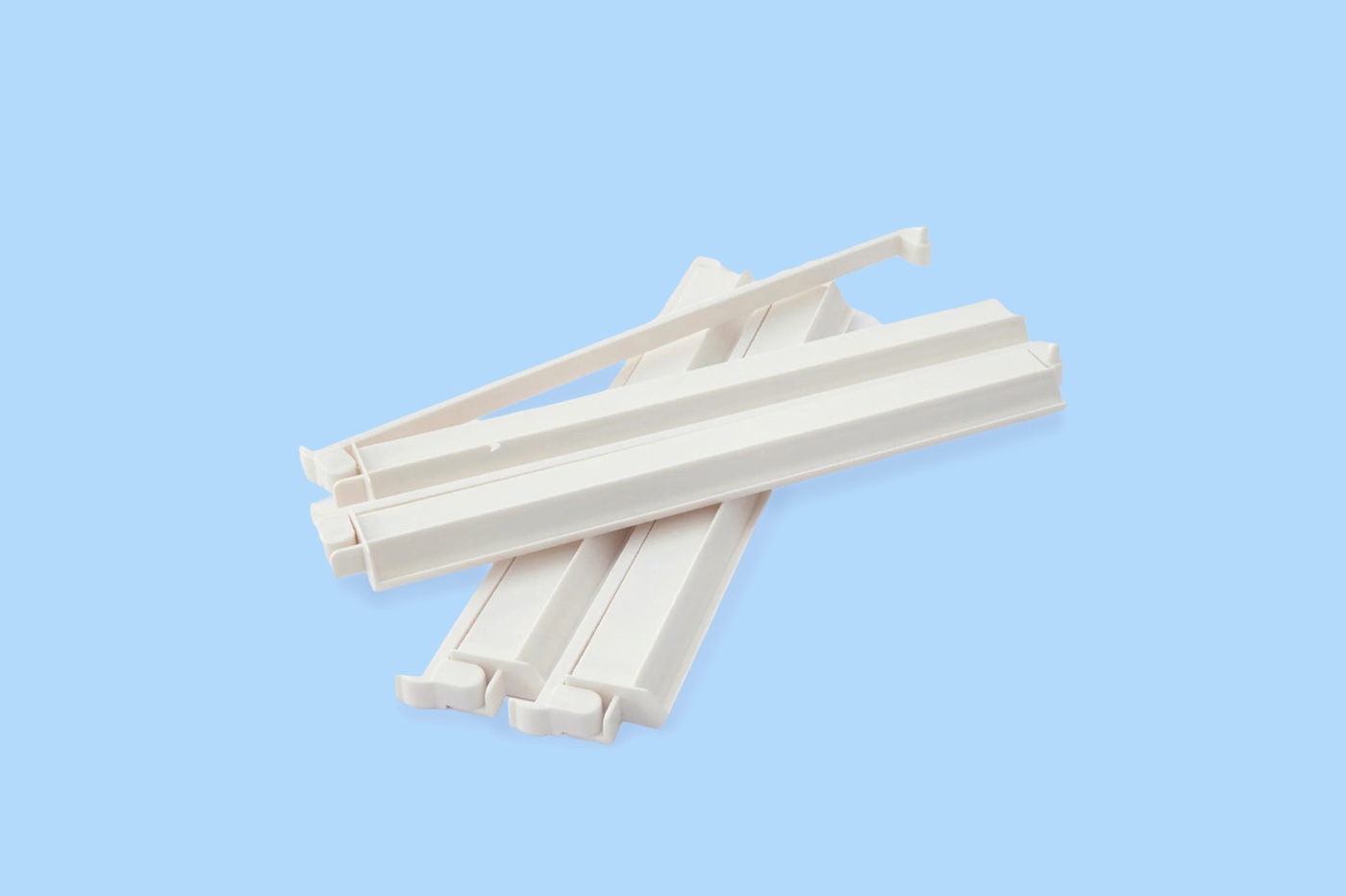 Mah Joy White acrylic racks