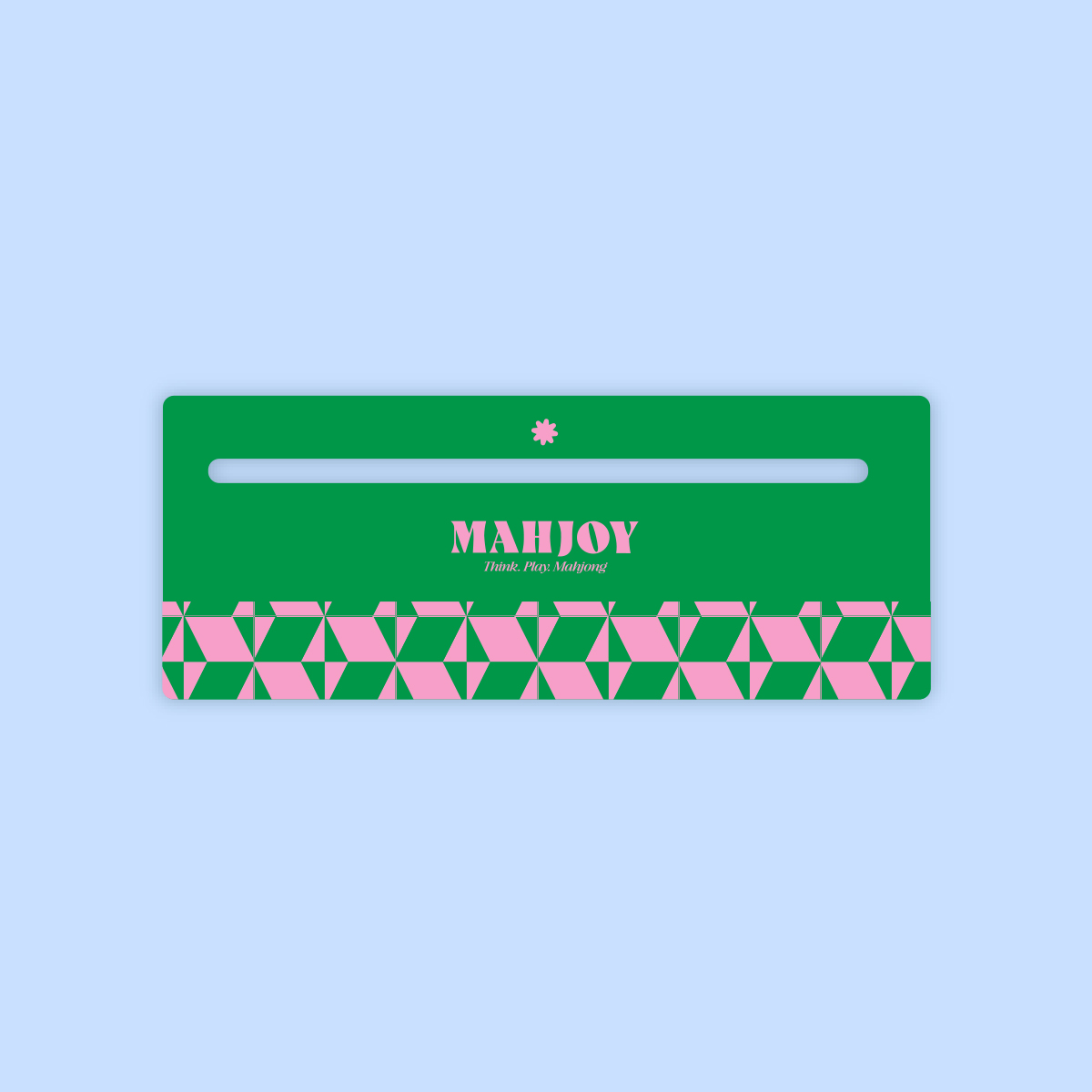 Mah Joy Line Finder in Green & Pink