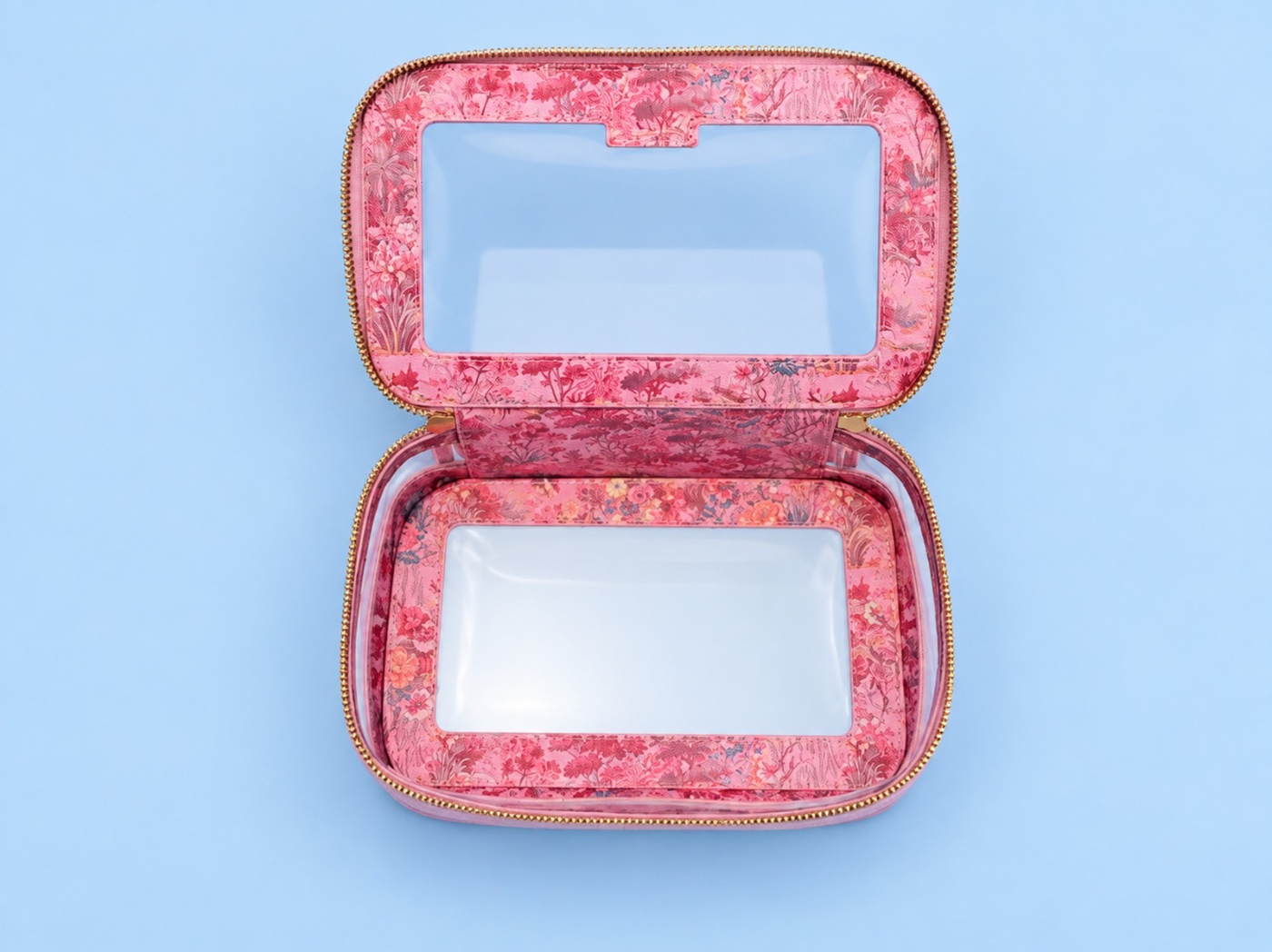 Mah Joy Tile Case in Pink, open